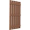Ekena Millwork Americraft 6-Board, 3 Batten Exterior Real Wood Spaced Board-n-Batten Shutters, ARW401SB623X45BTH, PR ARW401SB623X45BTH - alternate 3